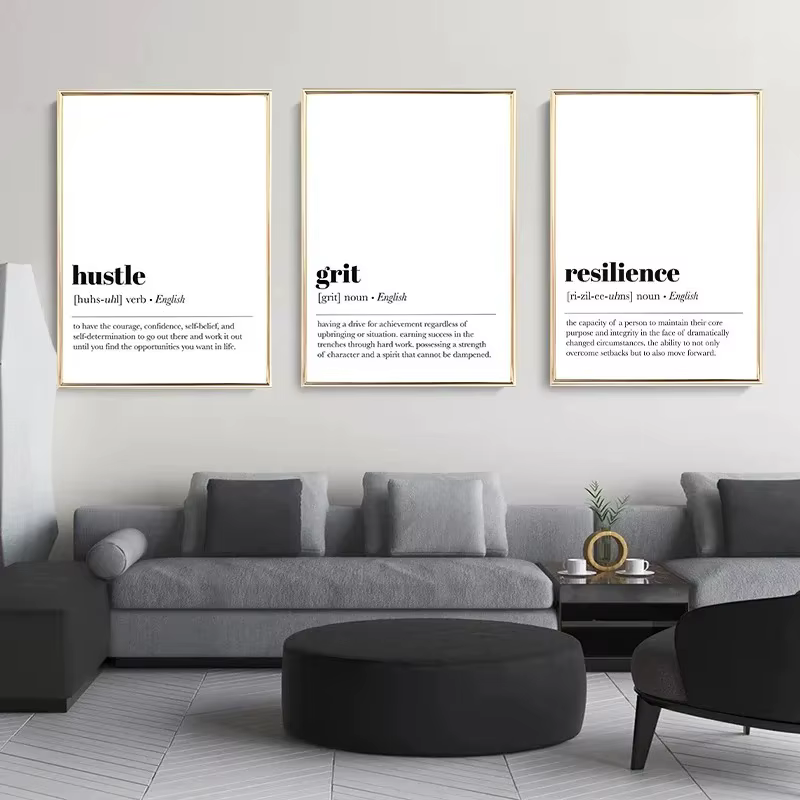 Affiche de définition de bureau drôle