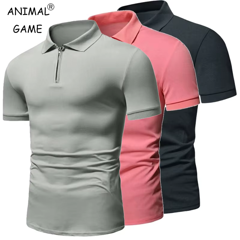 Polos à manches courtes pour hommes