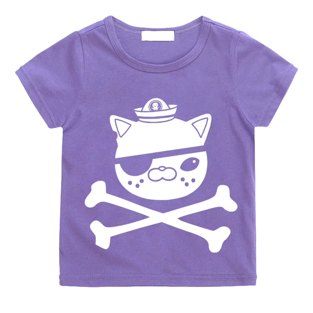T-shirts The Octonauts 100% coton