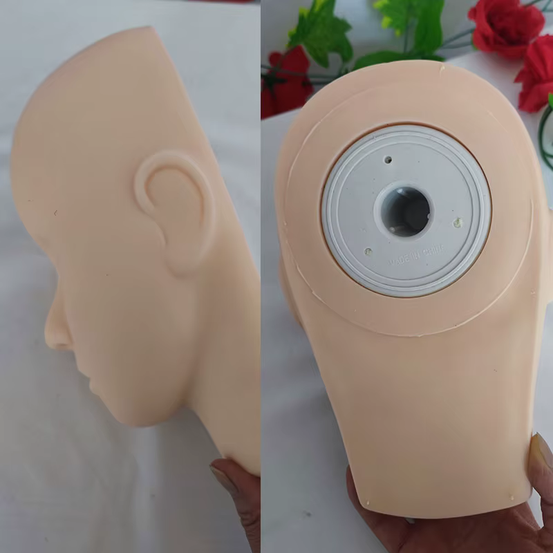 Tête de mannequin d'entraînement de maquillage pour le visage