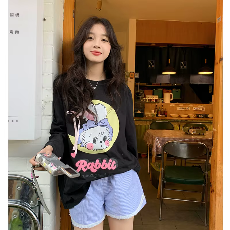 T-shirt à manches longues pour femme