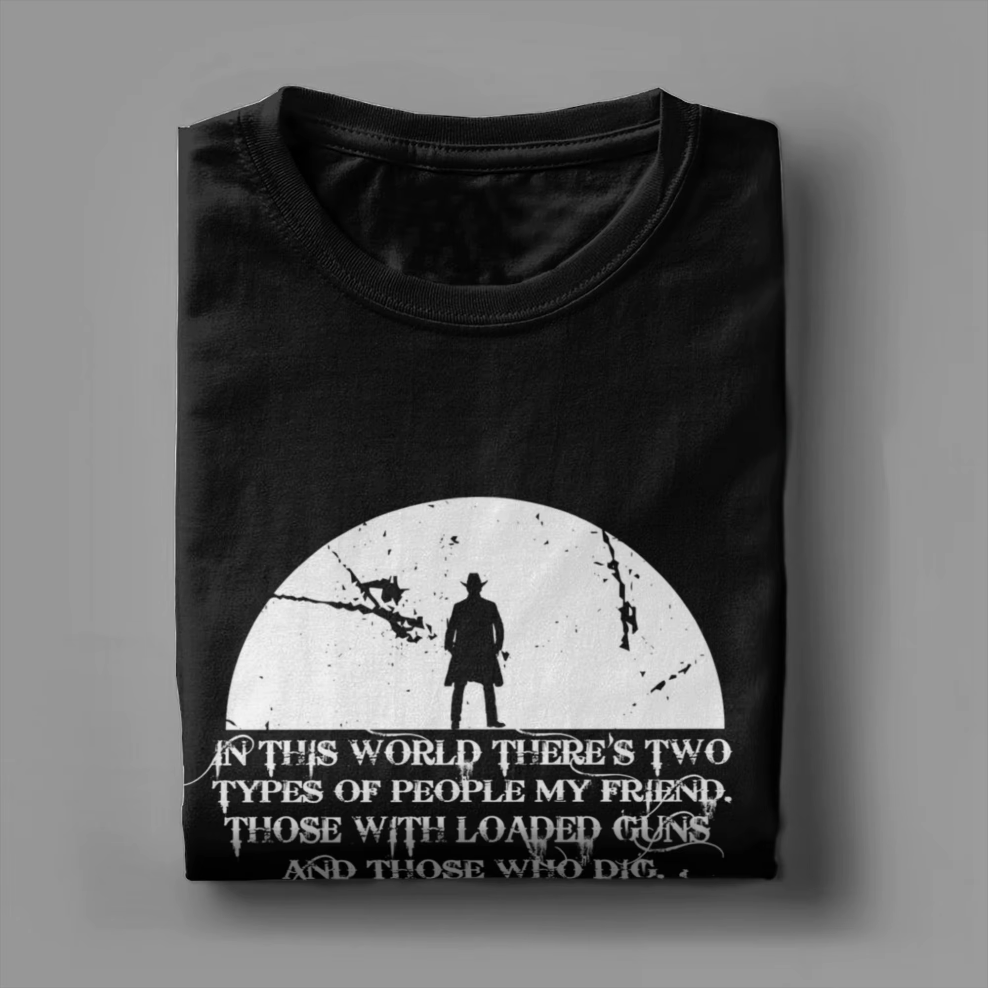 T-Shirt pour hommes The Good The Bad And The Ugly You Dig Crazy