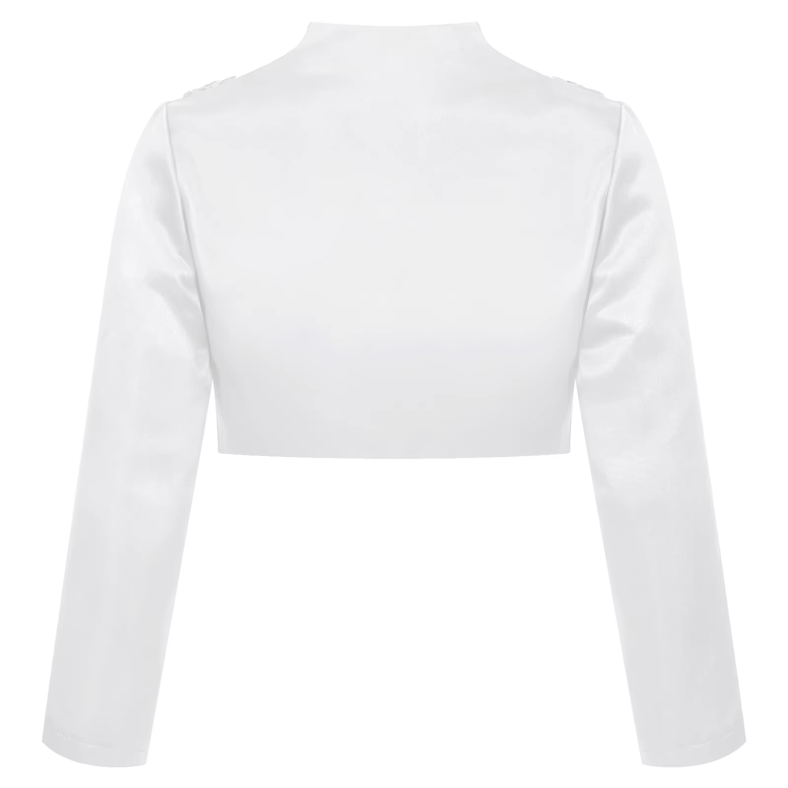 Veste en Satin à manches longues pour enfants filles