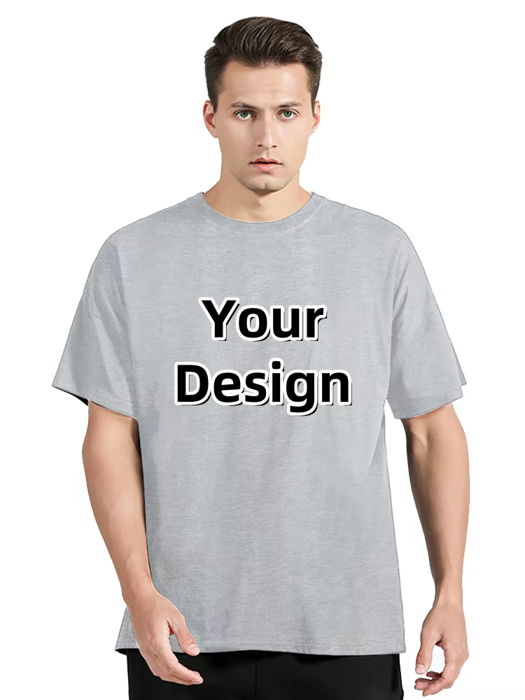 T-shirt personnalisé pour hommes avec votre propre logo