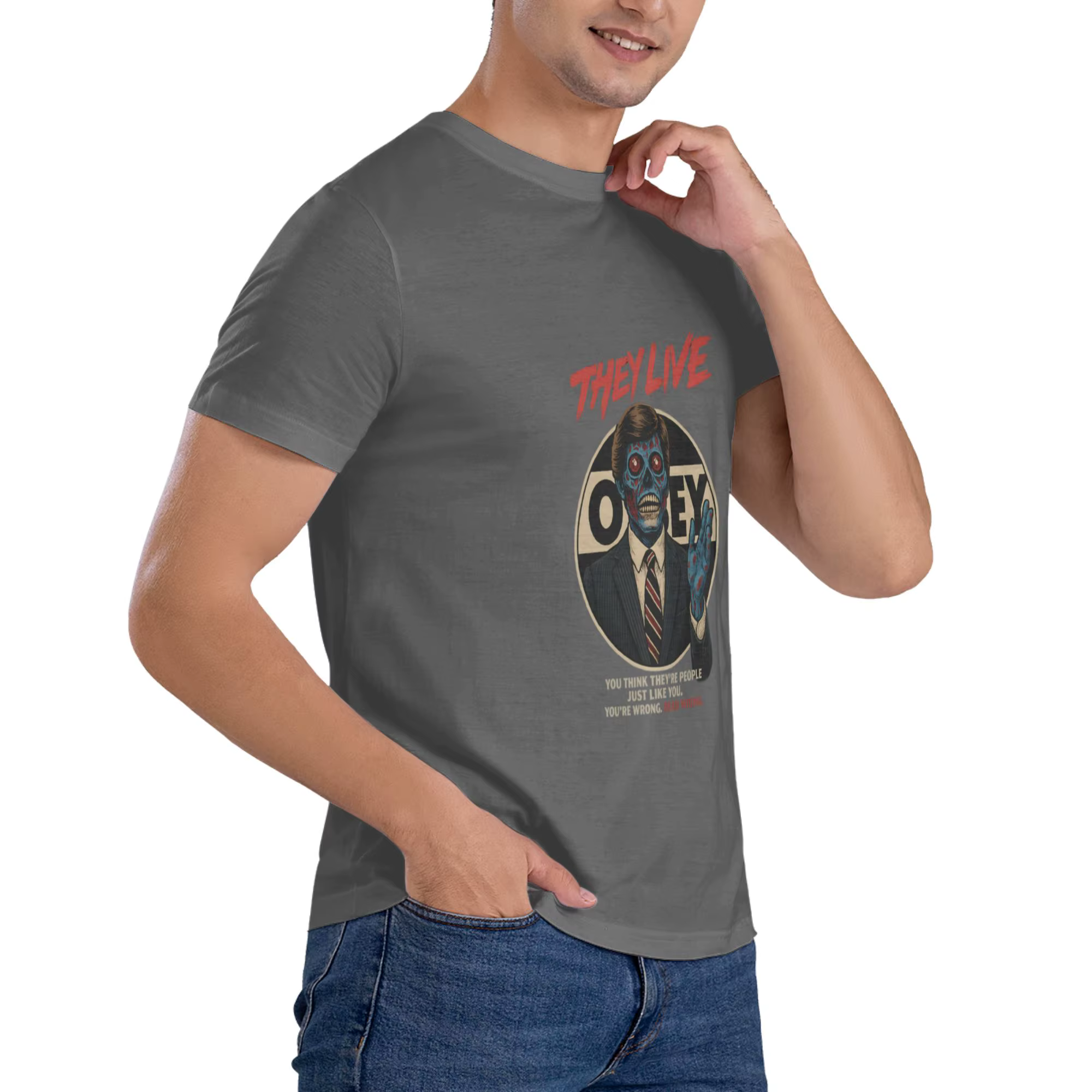 T-shirt imprimé pour hommes