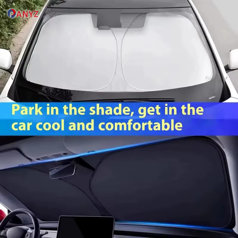 Pare-soleil pliable pour VW Volkswagen Polo 9n 6r Polo 6n2, protection contre les rayons UV, garde la voiture plus fraîche