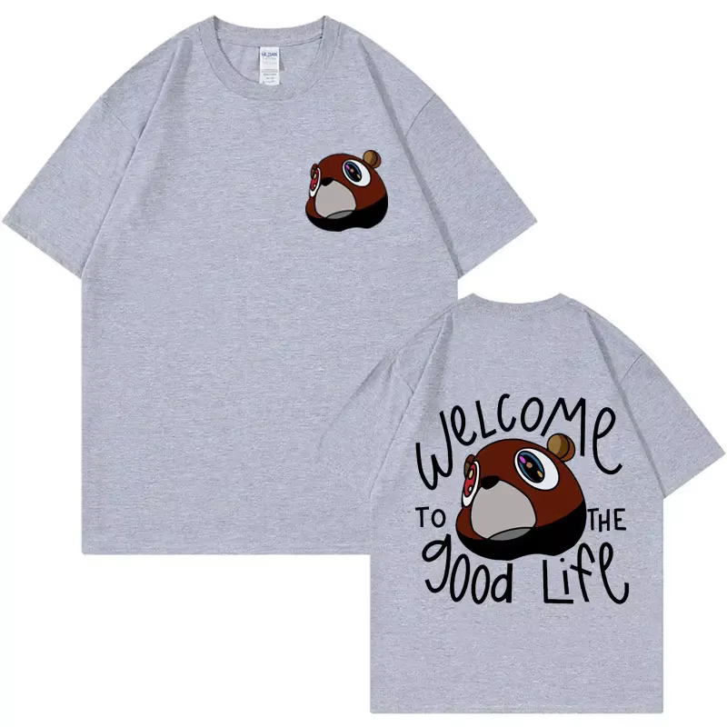 Kanye West Graduation Bea The Good Life T-shirt imprimé pour hommes et femmes