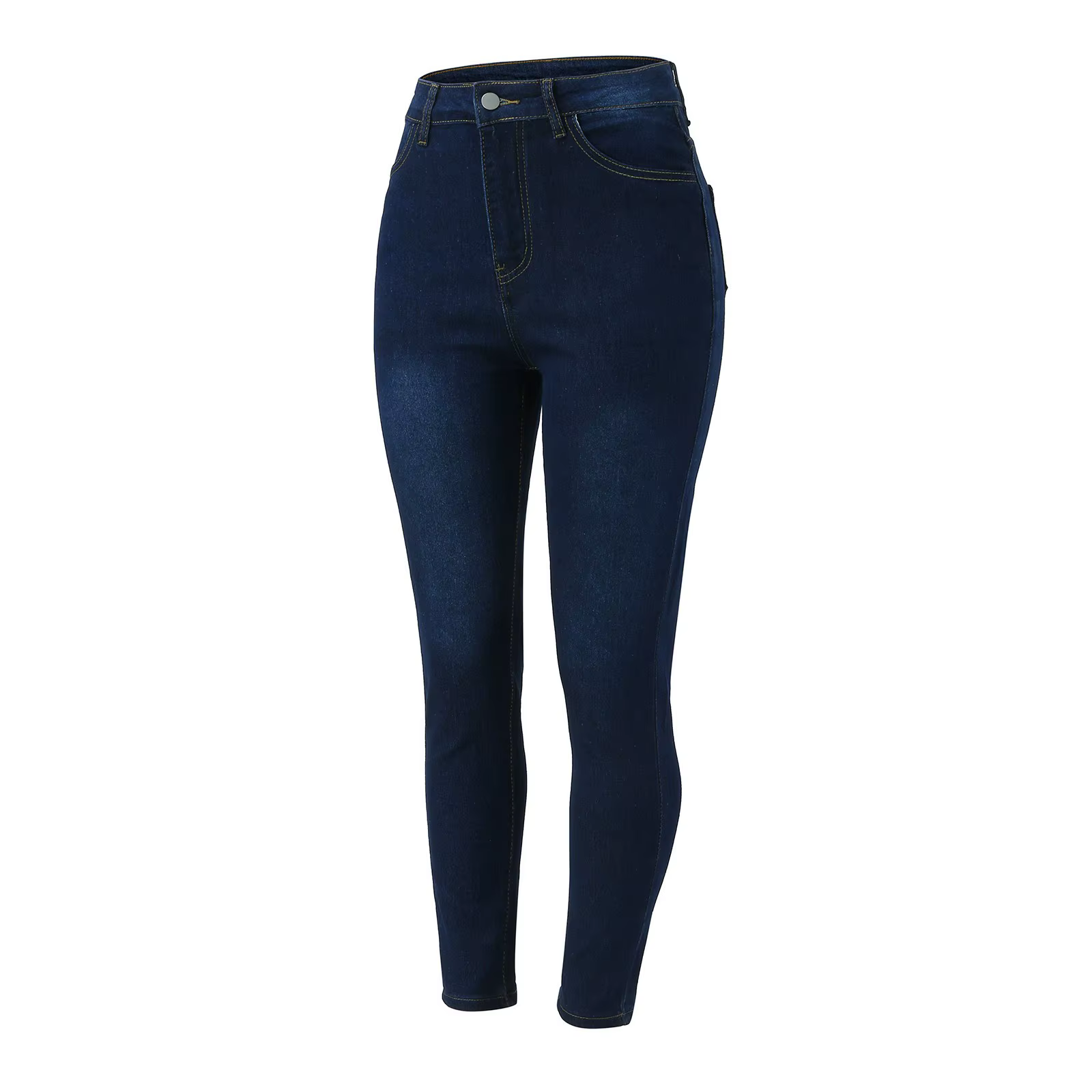 Jean pantalon pour femmes découpé