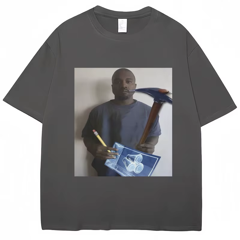 Drôle Kanye West Meme T-shirt graphique jeu vidéo pour enfants Humor