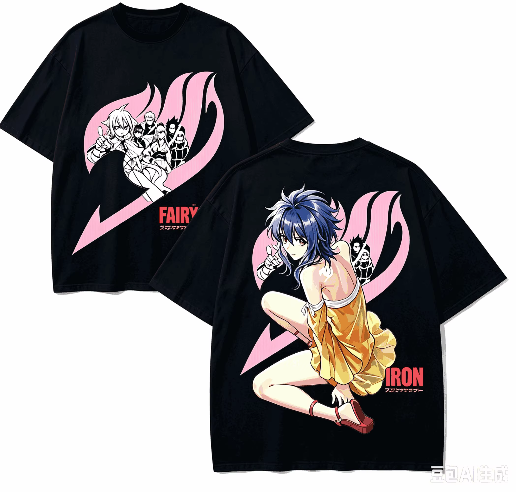 T-shirt pour amoureux de l'anime Fairy Tail