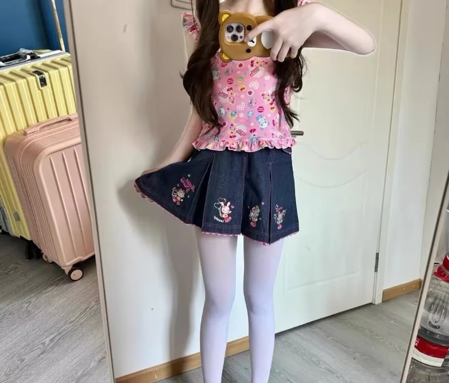 Débardeur japonais Kawaii Lolita pour femmes