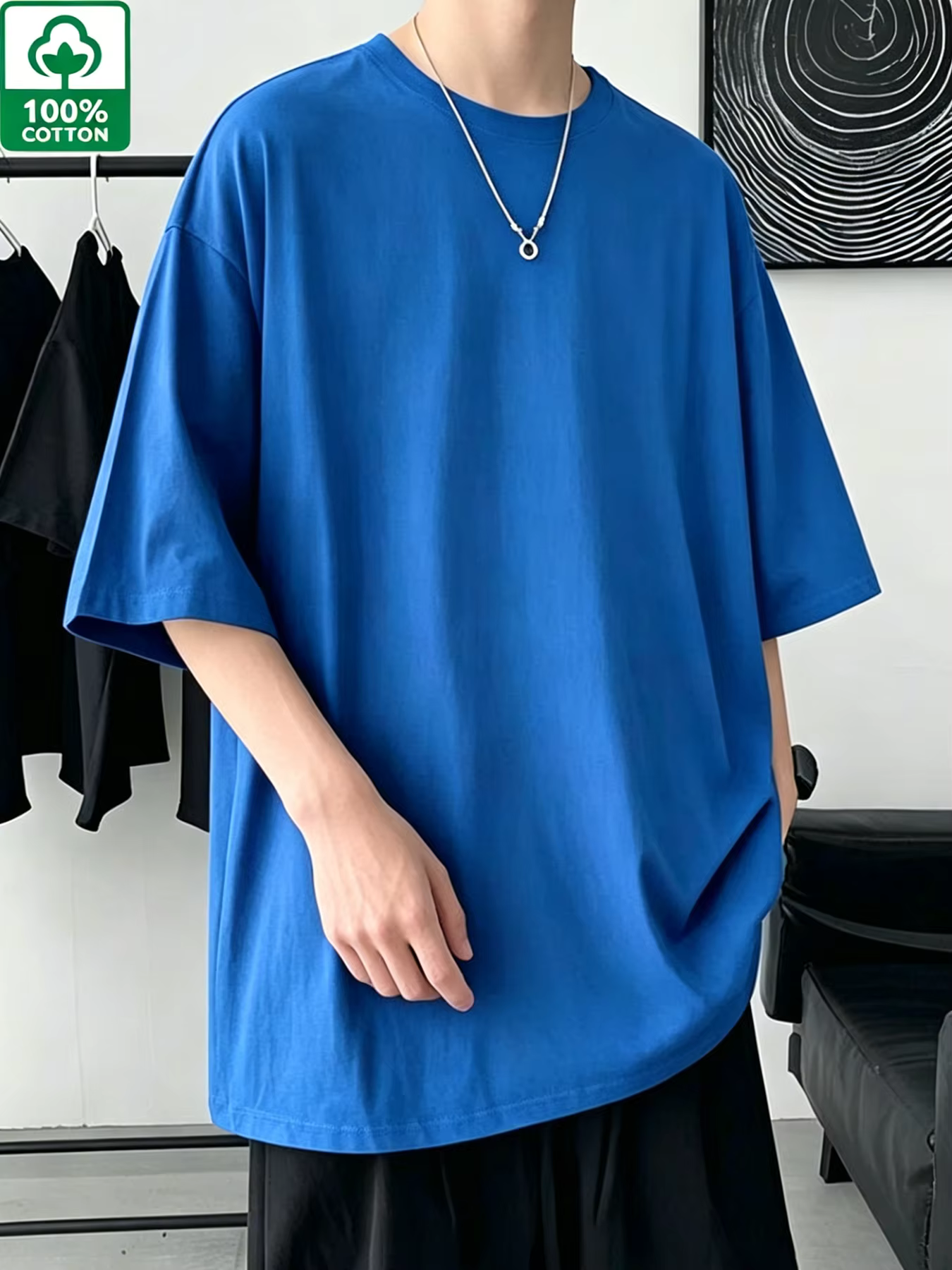 T-shirt personnalisé pour homme 100% coton