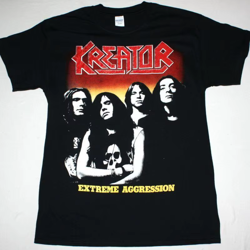 Kreator Extreme Aggression 1989 nouveau t-shirt noir S 5Xl