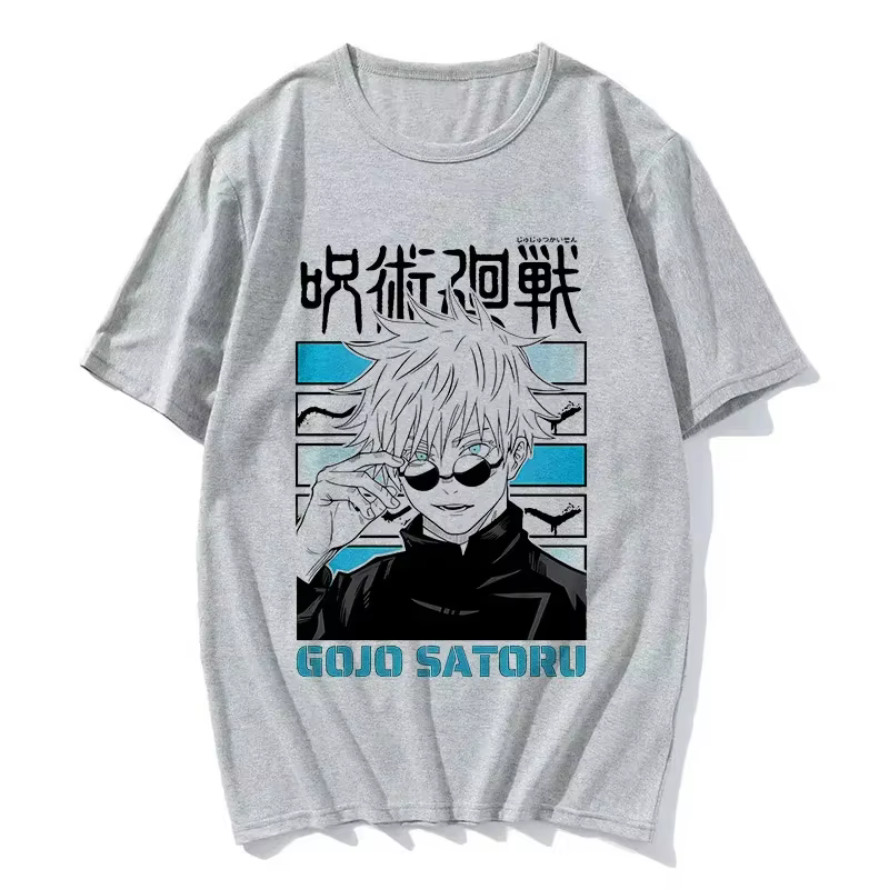 Gojo Satoru Anime Jujutsu Kaisen T-Shirt pour femmes t-shirts graphiques femme mode
