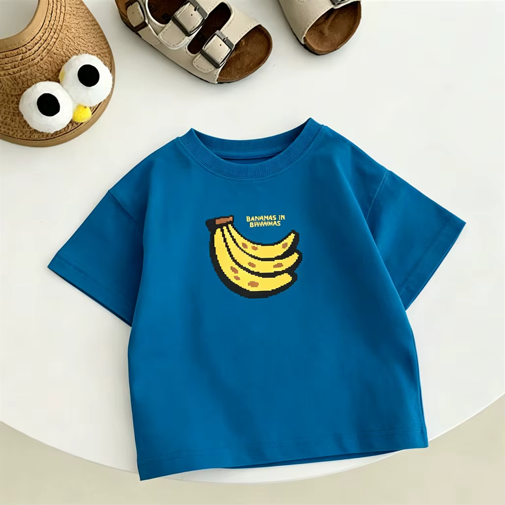 T-shirt pour enfants, vêtements décontractés à la mode