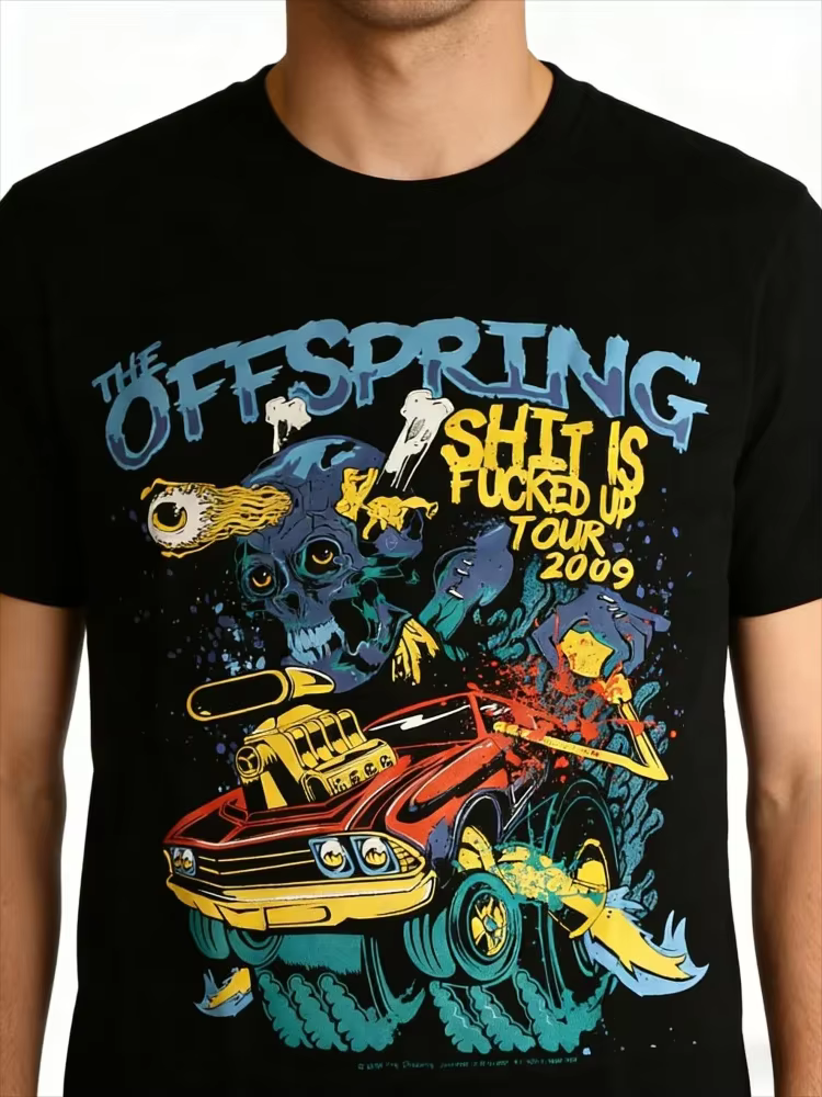T-shirt avec impression graphique de la couverture du nouvel album METALLICA