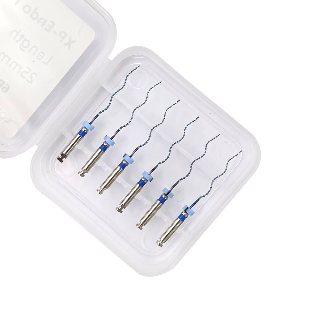 Dental XP Finisher Endo 25 # 30 # Limes endodontiques 25 mm bleues à activation thermique