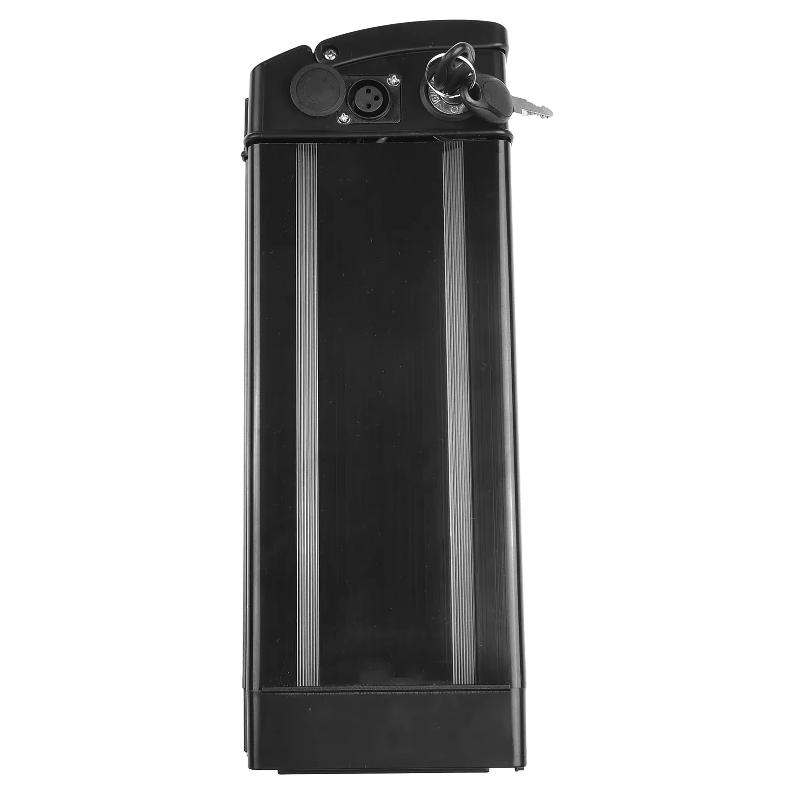 Boîtier de batterie de vélo électrique fiable, boîtier de support de vélo électrique avec prise de charge, port de sortie, parfait pour les vélos électriques