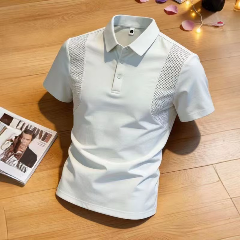 Polo pour homme à manches courtes