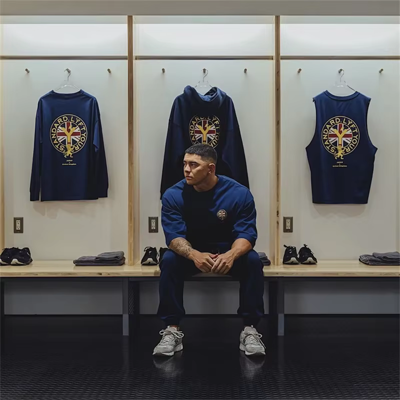LYFT chemise de Sport hommes 2025 100% coton petit Logo Homme à manches courtes course t-shirt