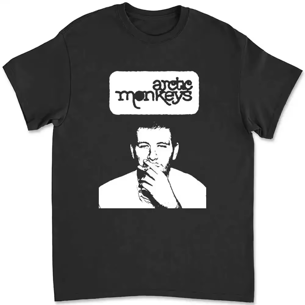 Arctic Monkeys Monkey Merch Artic t-shirt Alex Turner R2JA