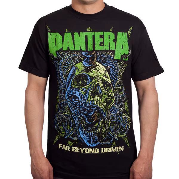 T-shirt Pantera Vulgar Display of Power Band 100% coton, t-shirt graphique pour hommes et femmes, streetwear d'été