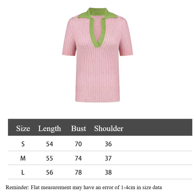 T-shirt tricoté élégant pour femmes