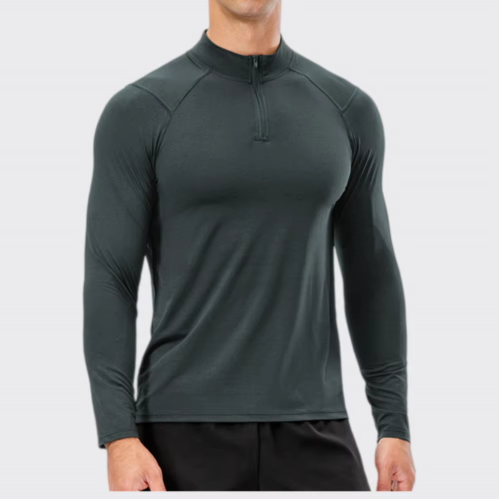 T-shirt de sport pour homme à manches longues