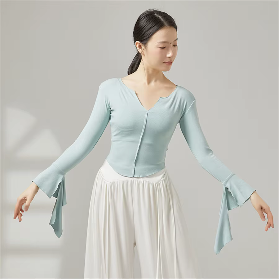 T-shirt de danse moderne pour femmes