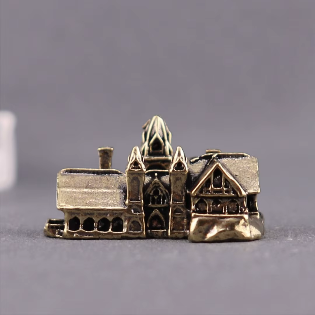 Figurines miniatures de château