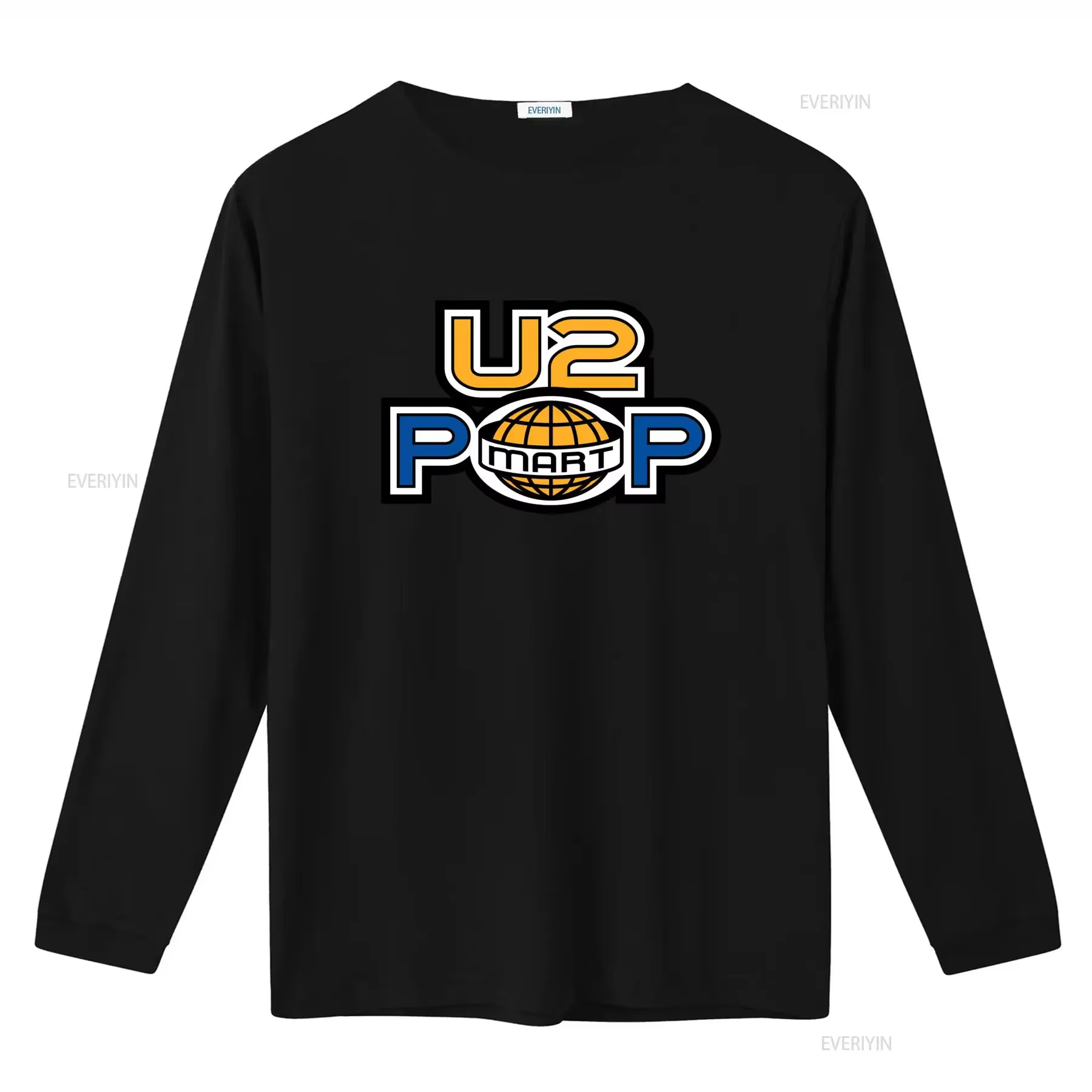 T-shirt de concert de la groupe de pop rock U2 2016 pour hommes et femmes