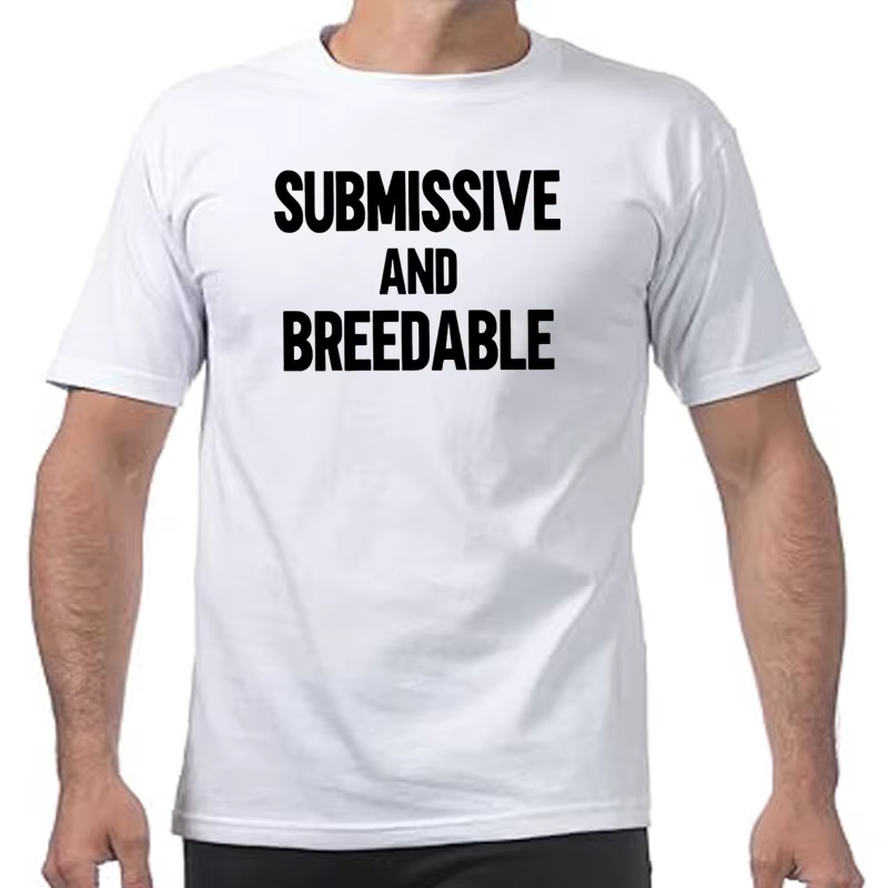 T-shirt soumis et respirant Humor drôle femmes hommes vêtements 100% coton unisexe col rond été t-shirts taille ue