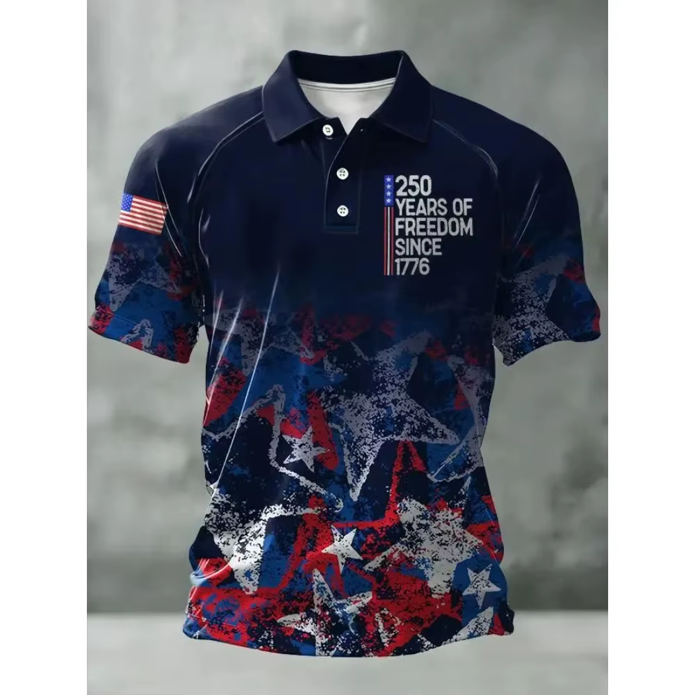 Nouveau T-shirt Polo 2026 pour le 250e anniversaire de l'Amérique