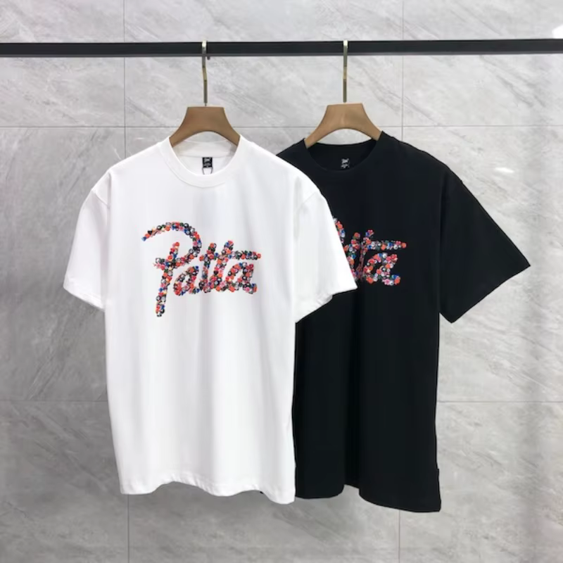 T-shirt Patta de haute qualité 2026ss, hip-hop, coton, logo graphique, t-shirts graphiques pour hommes et femmes