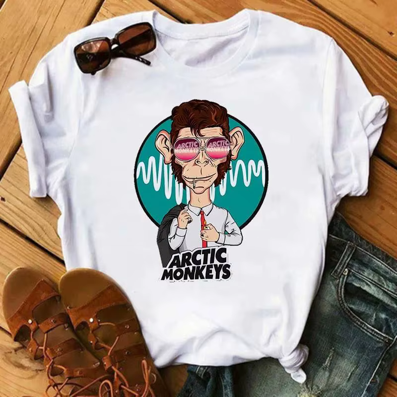 Arctic Monkeys Rock Band imprimé graphique t-shirt hommes mode Vintage Hip Hop Streetwear à manches courtes grande