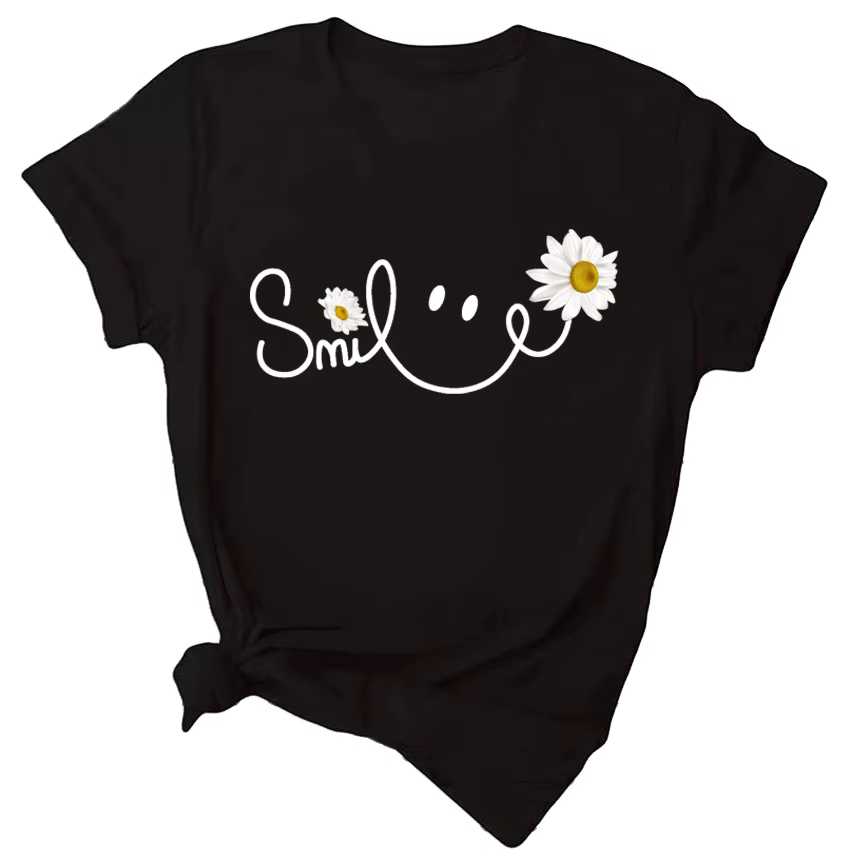 T-shirt imprimé pour femme