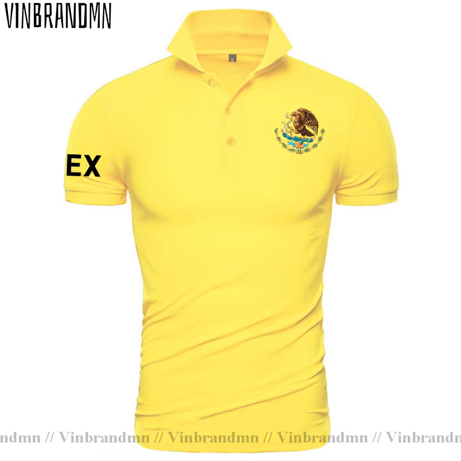 Polo MX MEX à manches courtes pour hommes