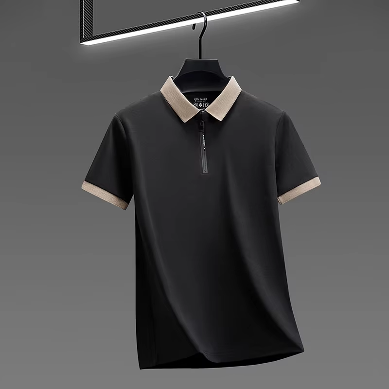 Nouveau Polo Homme 2026 à Col Zippé