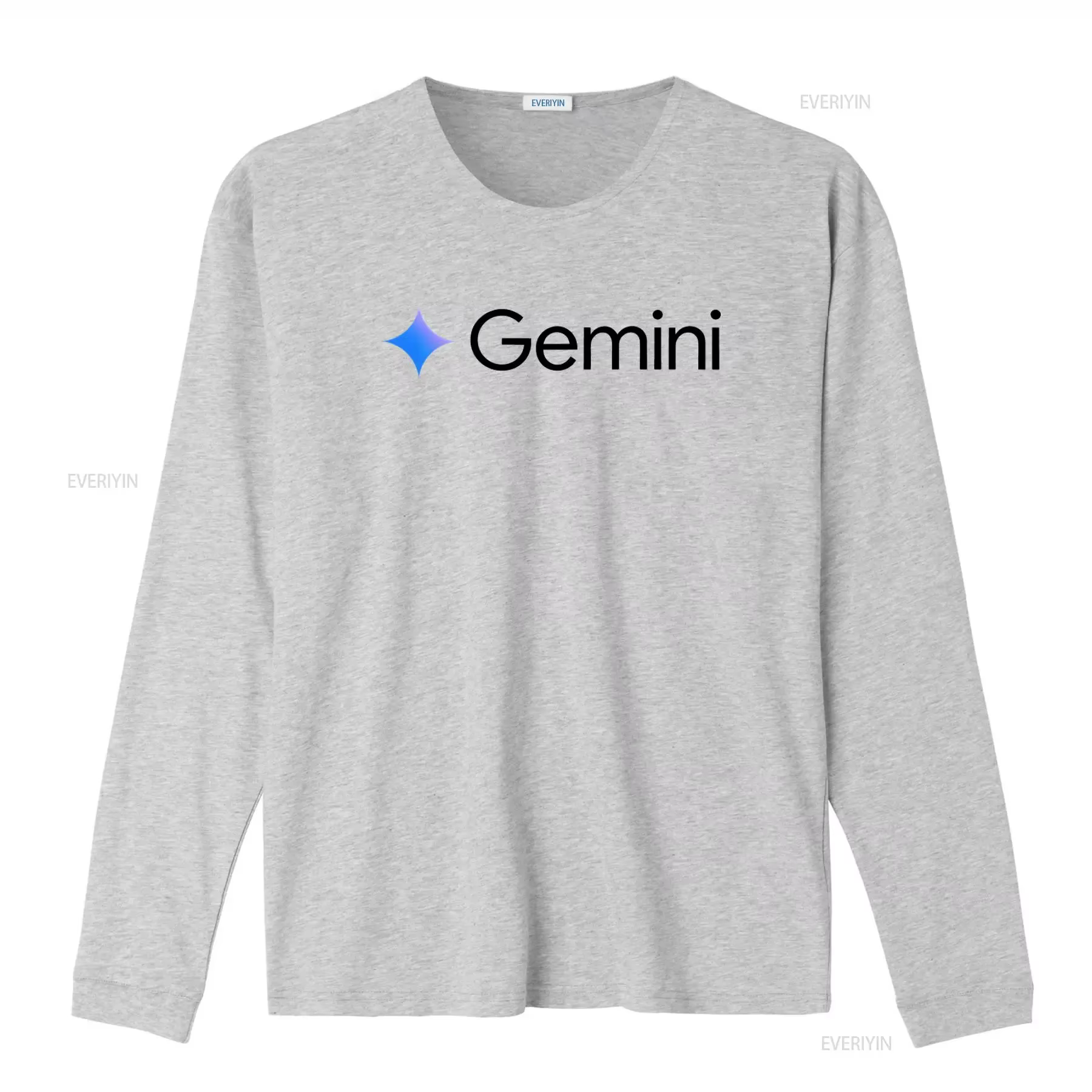 T-shirt Gemini Cool Minimal Google Artificial Intelligence AI Tech vintage délavé décontracté doux respirant graphique élégant