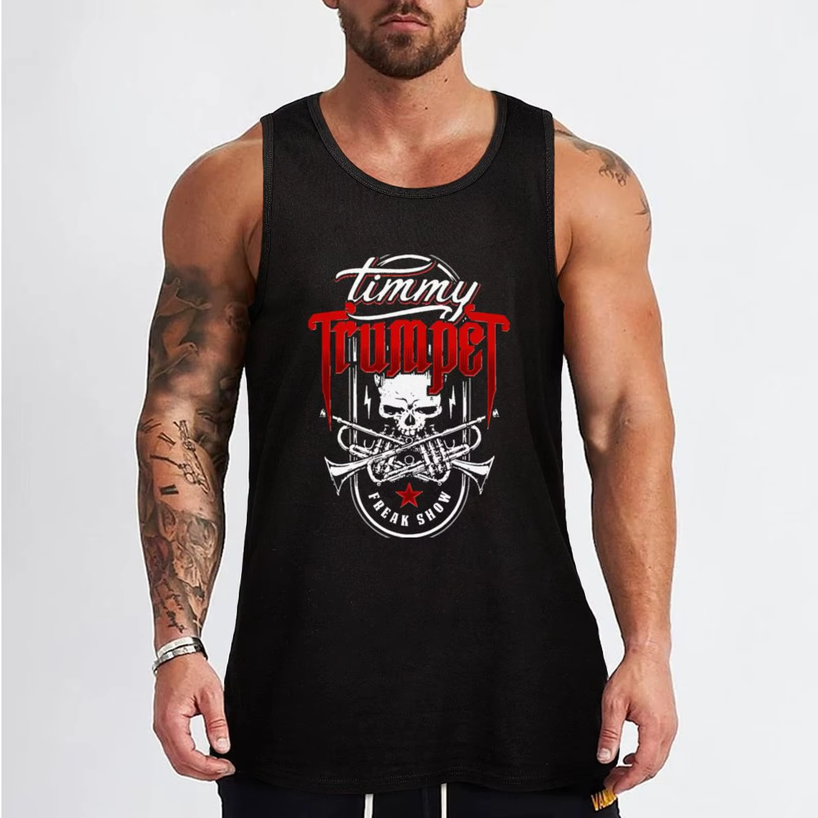 Timmy trompette débardeur vêtements de sport pour hommes maillots