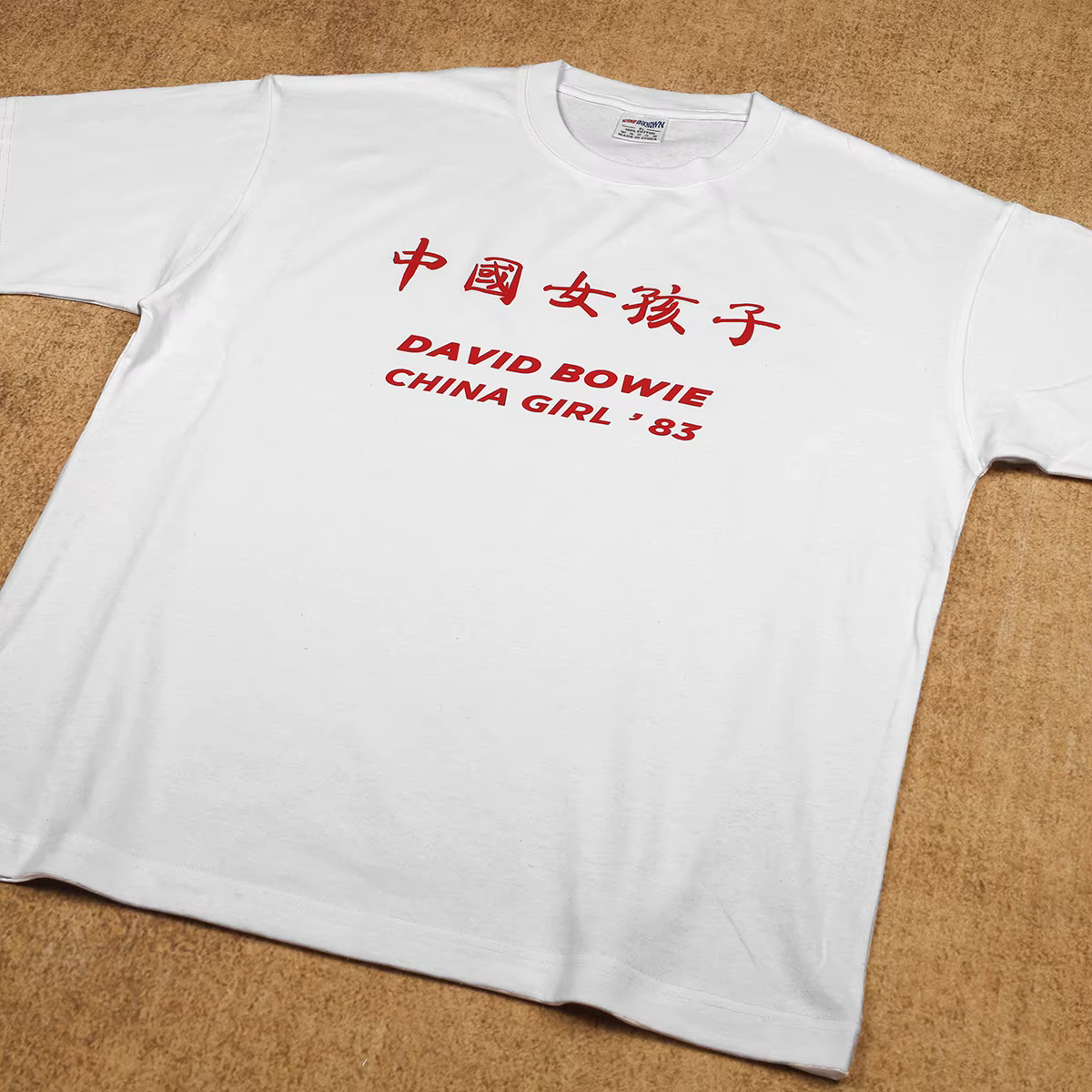 T-shirt graphique China Girl David Bowie pour hommes et femmes