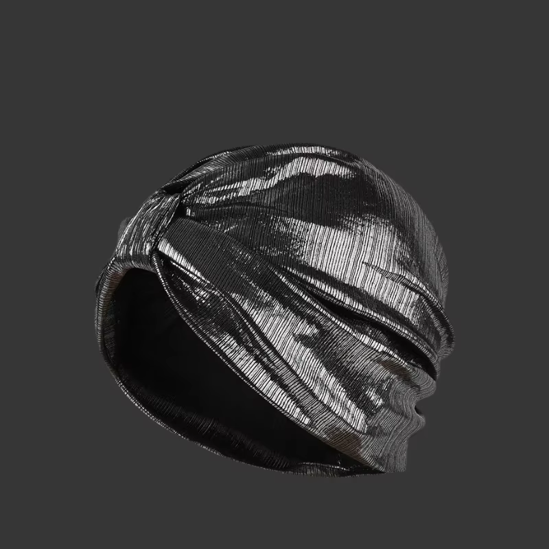Nouveau haut à la mode femmes Bandana tête enveloppement écharpe décontracté coloré bonnets pour filles solide Turban chapeau Bonnet extérieur foulard