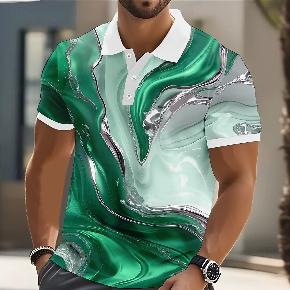 Polo en marbre pour hommes