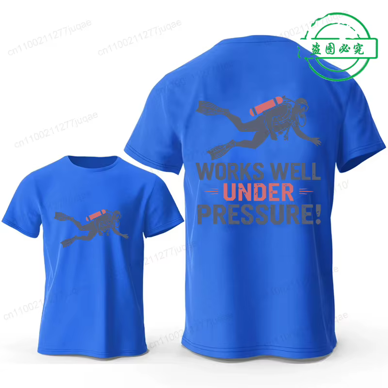 T-shirt de plongée sous-marine amusant