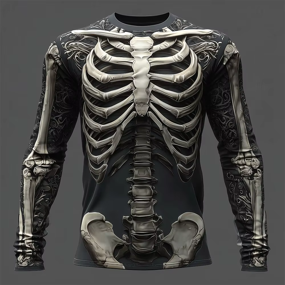 T-Shirt de sport à manches longues pour hommes