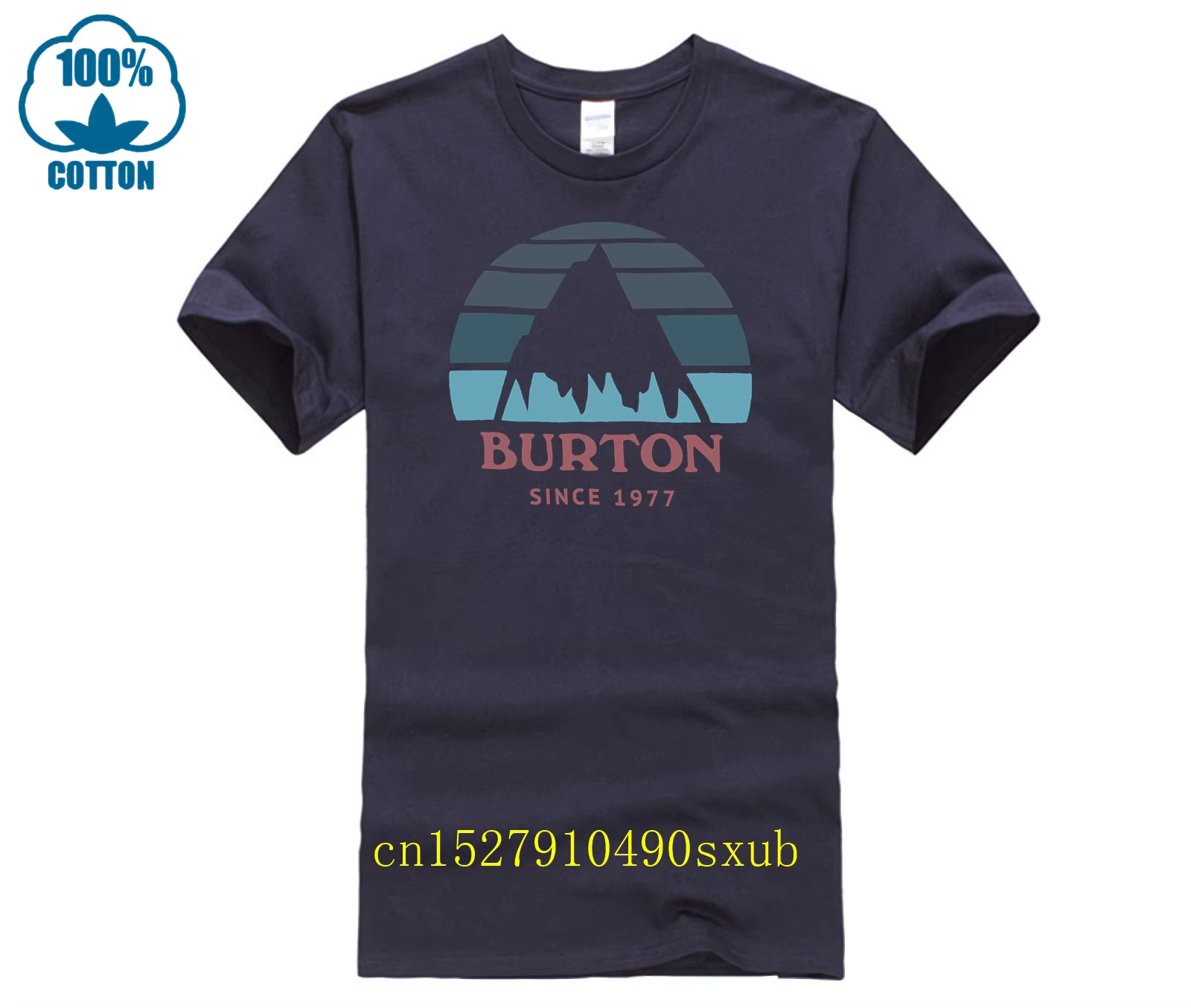 T-shirt à manches courtes et col rond pour homme