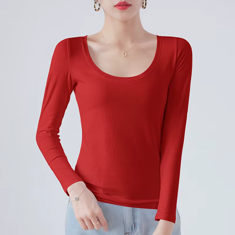 MRMT 2026 Nouveau T-shirt en coton pour femme à manches longues