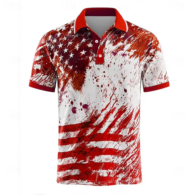 Polo Homme USA 250e Anniversaire Manches Courtes – Chemises