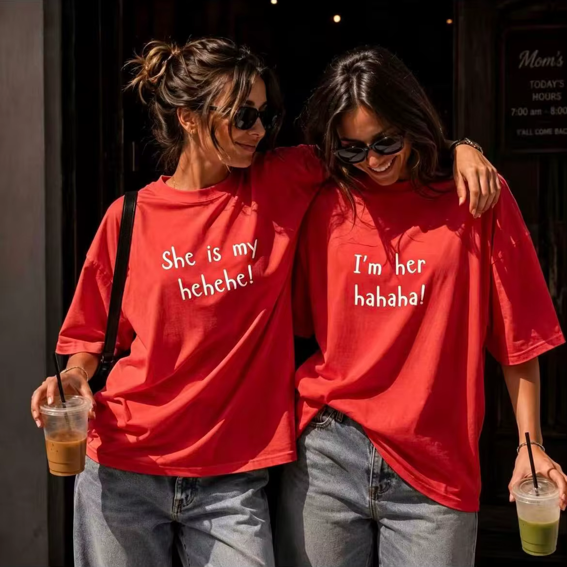 T-shirt assorti pour meilleures amies