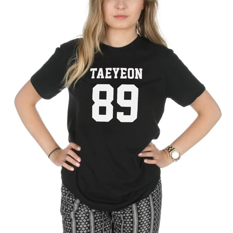 Taeyeon 89 t petit haut Kpop Fangirl filles génération Kim Tae